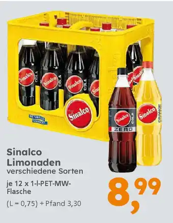 Globus Baumarkt Sinalco Limonaden Angebot