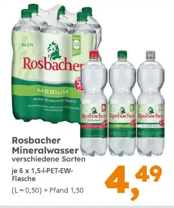 Globus Baumarkt Rosbacher Mineralwasser Angebot