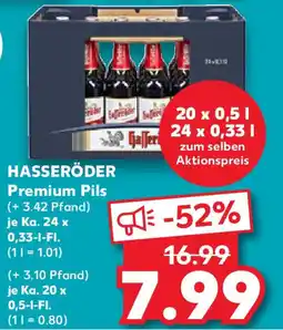 Kaufland HASSERÖDER Premium Pils Angebot