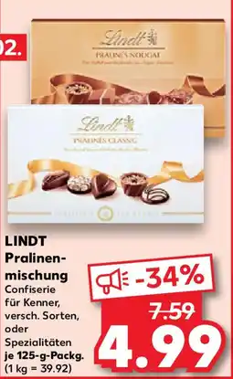 Kaufland LINDT Pralinen- mischung Angebot