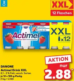 Kaufland DANONE Actimel Drink XXL Angebot