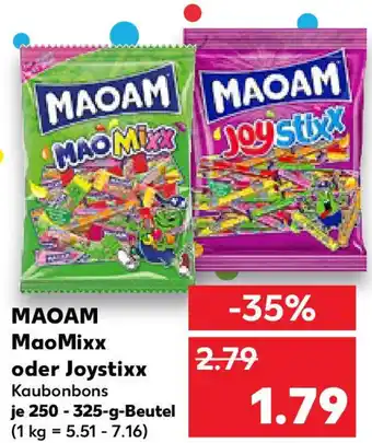 Kaufland MAOAM MaoMixx oder Joystixx Angebot