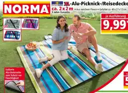 Norma XL-Alu-Picknick-/Reisedecke Angebot