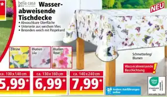 Norma bella casa Wasser- abweisende Tischdecke Angebot