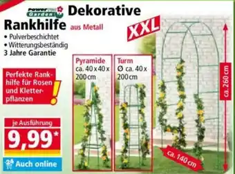 Norma Power Garden Dekorative Rankhilfe Angebot