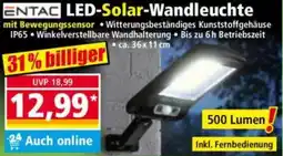 Norma ENTAC LED-Solar-Wandleuchte Angebot