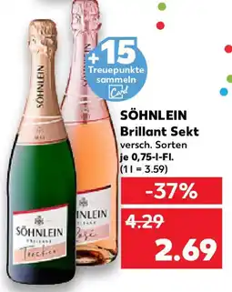 Kaufland SÖHNLEIN Brillant Sekt Angebot