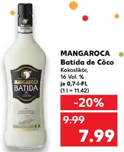 Kaufland MANGAROCA Batida de Côco Angebot