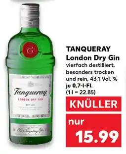 Kaufland TANQUERAY London Dry Gin Angebot