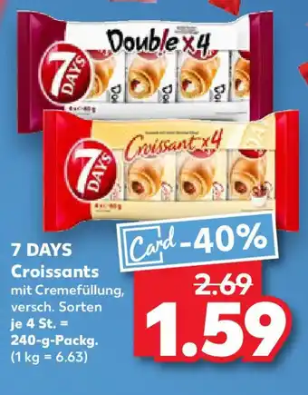 Kaufland 7 DAYS Croissants Angebot