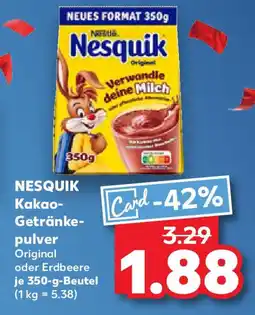 Kaufland NESQUIK Kakao- Getränke- pulver Angebot