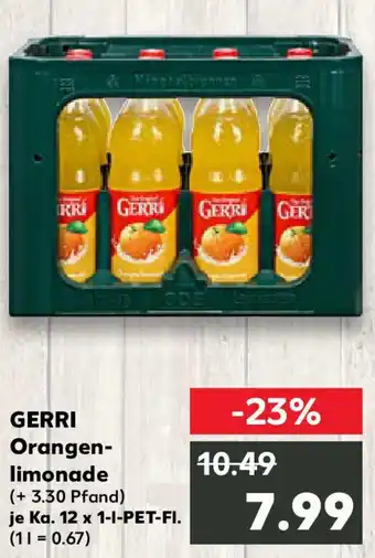 Kaufland GERRI Orangen- limonade Angebot