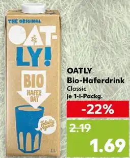 Kaufland OATLY Bio-Haferdrink Angebot