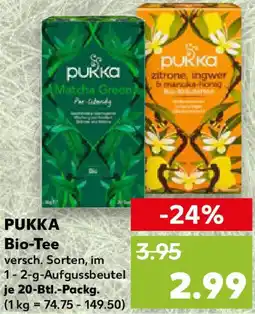 Kaufland PUKKA Bio-Tee Angebot