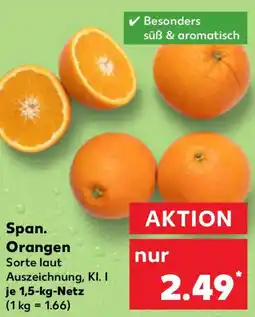 Kaufland Span. Orangen Angebot