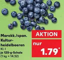 Kaufland Marokk./span. Kultur- heidelbeeren Angebot