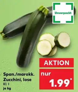 Kaufland Span./marokk. Zucchini, lose Angebot