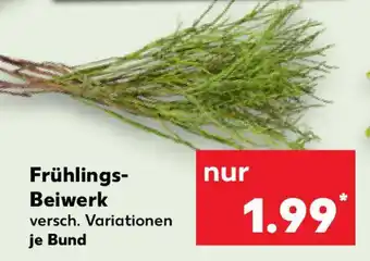 Kaufland Frühlings- Beiwerk Angebot