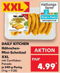 Kaufland DAILY KITCHEN Hähnchen- Mini-Schnitzel XXL Angebot