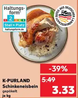 Kaufland K-PURLAND Schinkeneisbein Angebot