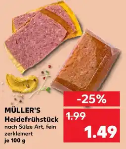 Kaufland MÜLLER'S Heidefrühstück Angebot