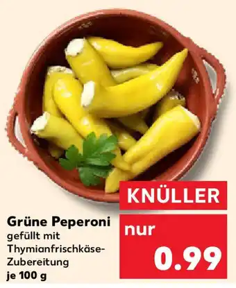 Kaufland Grüne Peperoni Angebot