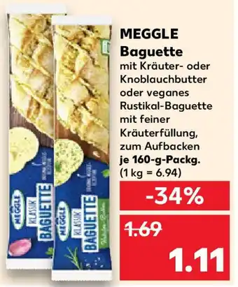 Kaufland MEGGLE Baguette Angebot