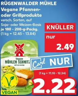 Kaufland RÜGENWALDER MÜHLE Vegane Pfannen- oder Grillprodukte Angebot