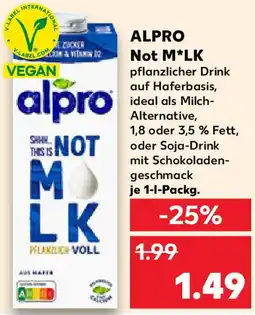 Kaufland ALPRO Not MLK Angebot