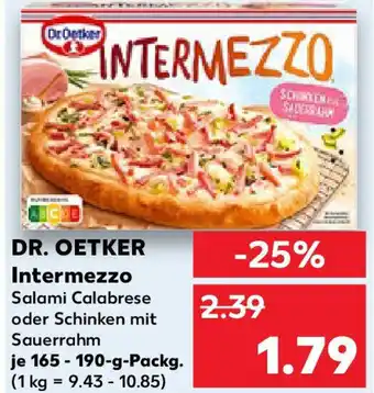 Kaufland DR. OETKER Intermezzo Angebot