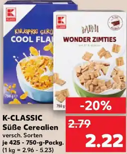 Kaufland K-CLASSIC Süße Cerealien Angebot