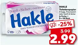 Kaufland HAKLE Toilettenpapier Angebot