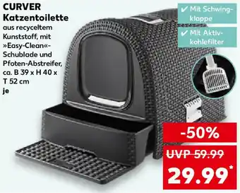 Kaufland CURVER Katzentoilette Angebot