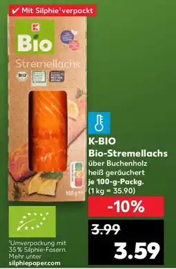 Kaufland K-BIO Bio-Stremellachs Angebot