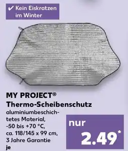 Kaufland MY PROJECT Thermo-Scheibenschutz Angebot