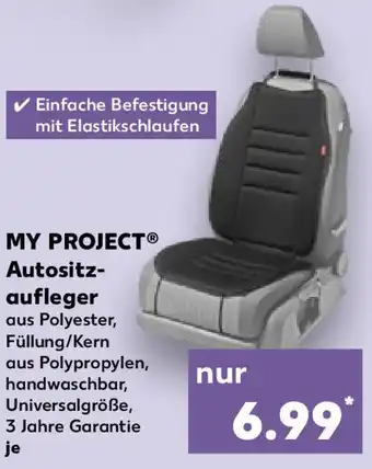 Kaufland MY PROJECT Autositz- aufleger Angebot