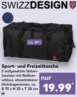 Kaufland Sport- und Freizeittasche SWIZZDESIGN Angebot