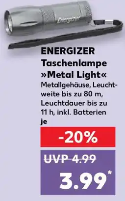 Kaufland ENERGIZER Taschenlampe Metal Light Angebot