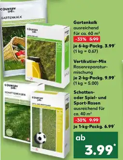 Kaufland COUNTRY Gartenkalk Angebot