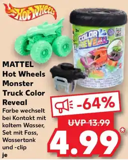 Kaufland MATTEL Hot Wheels Monster Truck Color Reveal Angebot