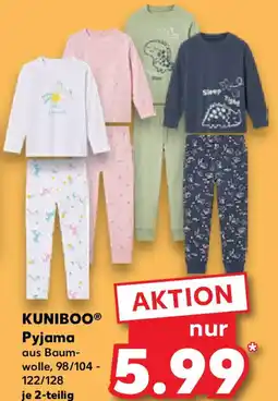 Kaufland KUNIBOO Pyjama Angebot