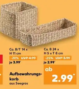 Kaufland Aufbewahrungs- korb Angebot