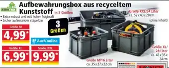 Norma TOPTEX Aufbewahrungsbox aus recyceltem Kunststoff Angebot