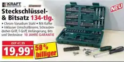 Norma KRAFT Steckschlüssel- & Bitsatz 134-tlg. Angebot