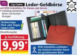 Norma Luigi Lamberto Leder-Geldbörse Angebot