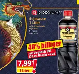 Norma KIKKOMAN Sojasauce Angebot