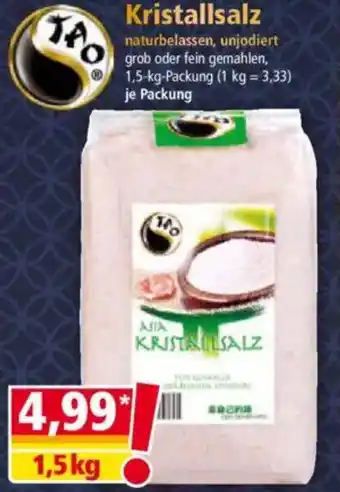 Norma TAO Kristallsalz Angebot