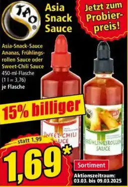 Norma TAO Asia-Snack-Sauce Angebot