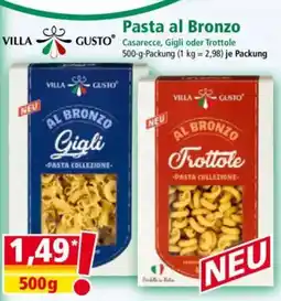 Norma VILLA GUSTO Pasta al Bronzo Angebot