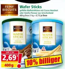 Norma FEINY BISCUITS Wafer Sticks Angebot